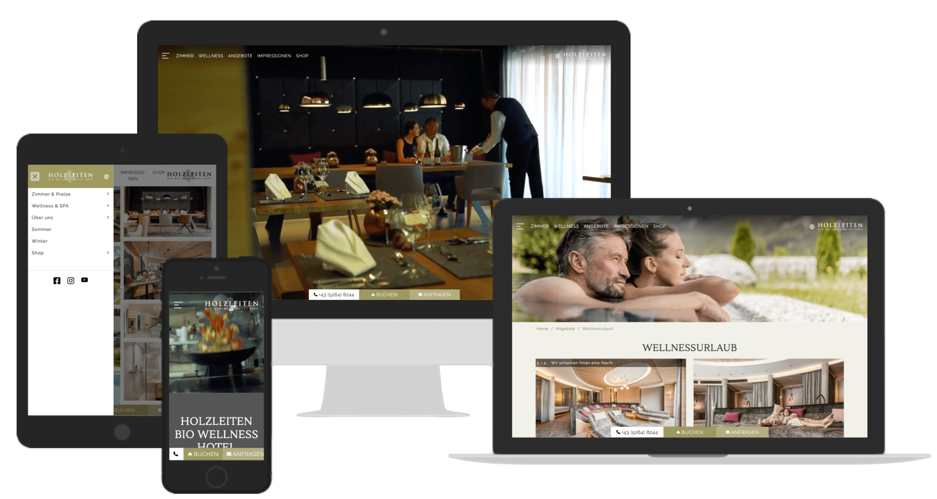 Digital Marketing 5 responsive hotel website