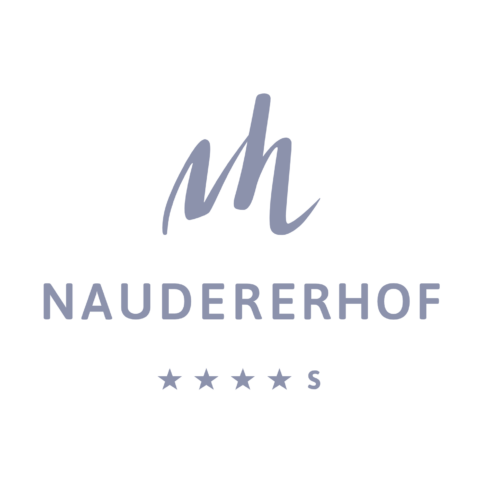 Logo von Naudererhof mit Sternen und Monogramm